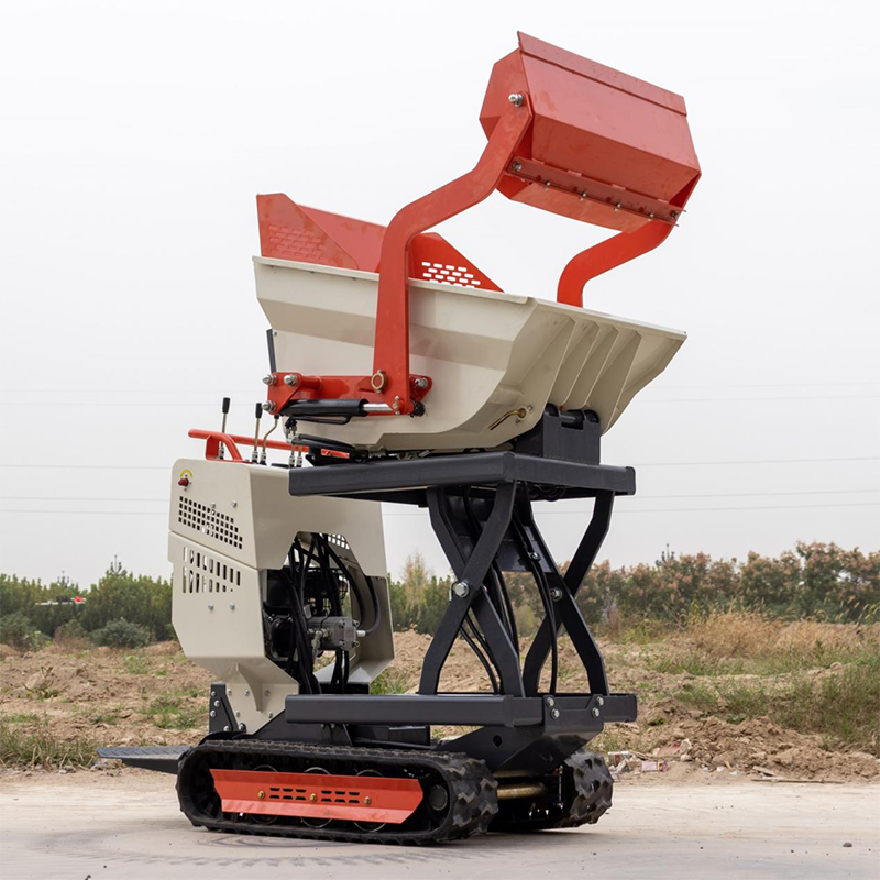 HT500-4履帶小型翻斗車